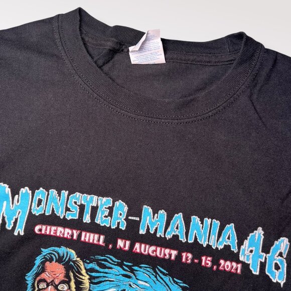 Monster-Mania 46 Horror Convention Tee 2021 Cherry Hill NJ 2XL - Picture 2 of 7